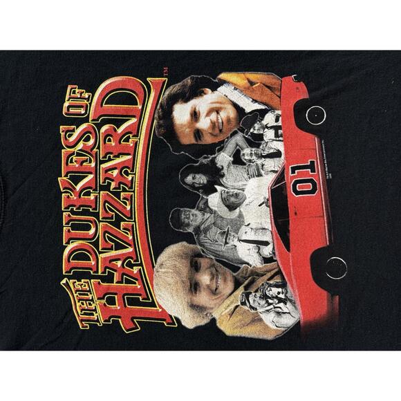 VTG The Dukes of Hazzard T-shirt Cast Tee 2XL - Picture 3 of 6